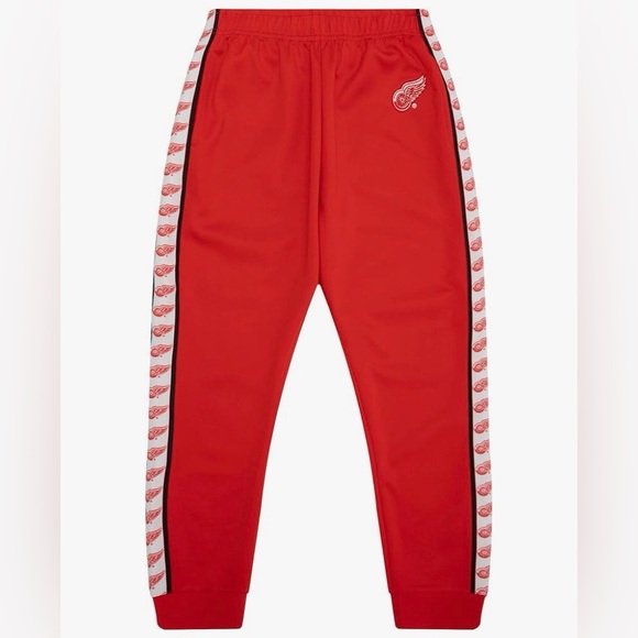 Other - FOCO Men's NHL Team Color Stripe Logo Track Suit Pants Detroit Red Wings Large